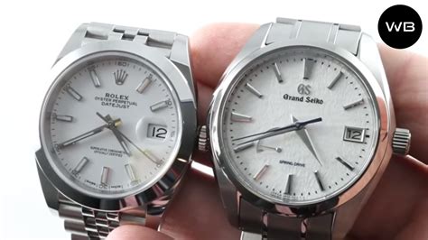 grand seiko vs rolex datejust